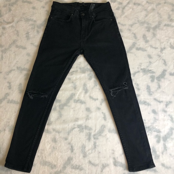 Zara: ZDMC Goods Original Denim Clothing 1975. Skinny High Rise  Black Jeans - Picture 9 of 15